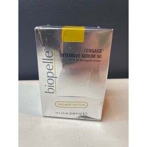 Biopelle Tensage Growth Factor Intensive Face Serum 50, Snail Mucin Serum, 10 ct
